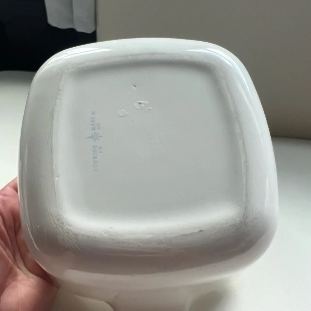 Vintage Corelle Corningware Blue Cornflower Casserole